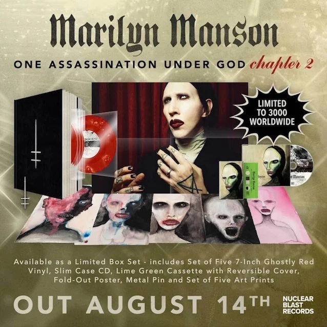 'Front Toward Enemy': Marilyn Manson adelanta nueva música